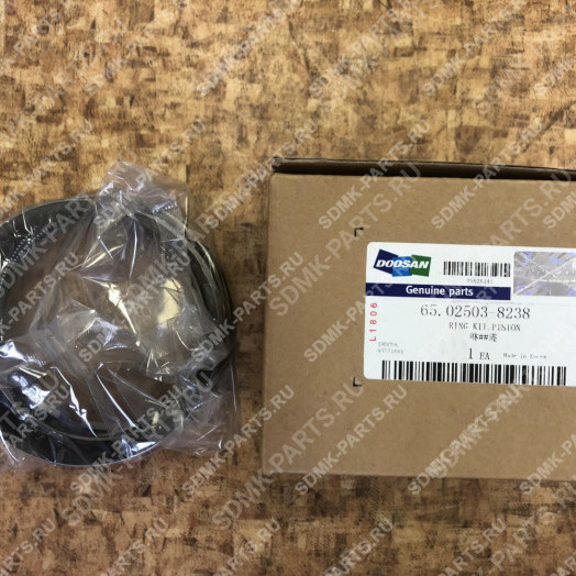 Кольца поршневые 65.02503-8237 DOOSAN 340LC-V 65.02503-8238