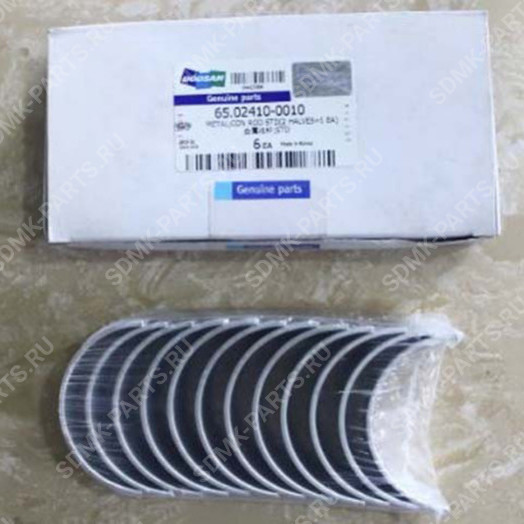 Вкладыш шатунный DOOSAN DX300 65.02410-0010