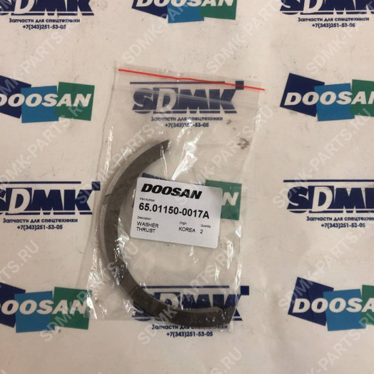 Вкладыш упорный верхний DOOSAN 340LC-V 65.01150-0017A