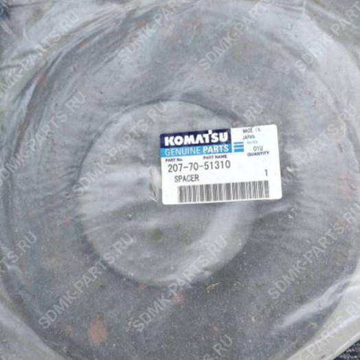 Шайба 207-70-71280, 207-70-11370 KOMATSU PC300-7 207-70-51310