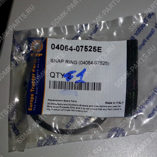 Кольцо пружинное KOMATSU PC400-7 04064-07525E