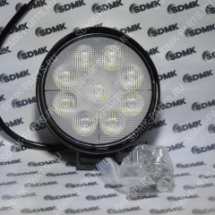 Фара светодиодная круглая, тонкая, рассеянный, 27Вт, 10-30V 02709CF-30 (OEM) Фара светодиодная круглая, тонкая, рассеянный, 27Вт, 10-30V 02709CF-30 (OEM)